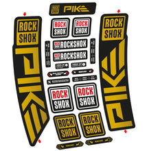 Load image into Gallery viewer, Decal Rock Shox Pike 2023 Bike Fork sticker vinyl
