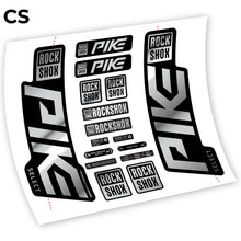 Load image into Gallery viewer, Decal Rock Shox Pike Select 2021, Bike Fork, sticker vinyl
