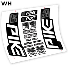 Load image into Gallery viewer, Decal Rock Shox Pike Select 2021, Bike Fork, sticker vinyl
