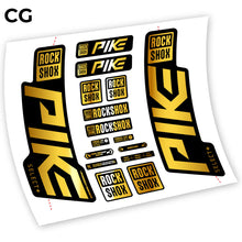 Load image into Gallery viewer, Decal Rock Shox Pike Select Plus 2021, Bike Fork sticker vinyl
