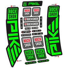 Load image into Gallery viewer, Decal Rock Shox Pike Ultimate 2023 Bike Fork sticker vinyl
