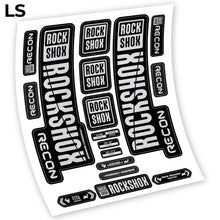 Load image into Gallery viewer, Decal, Rock Shox Recon 2018, Bike Fork Sticker vinyl

