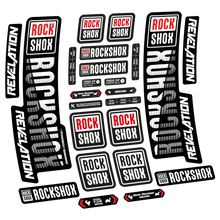 Load image into Gallery viewer, Decal Rock Shox Revelation 2018, Bike Fork, sticker vinyl
