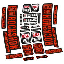 Load image into Gallery viewer, Decal Rock Shox Revelation 2018, Bike Fork, sticker vinyl
