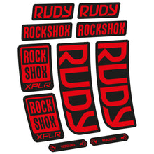 Load image into Gallery viewer, Decal RockShox Rudy 2023 Bike Fork sticker vinyl
