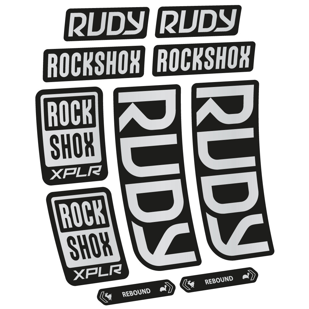 Decal RockShox Rudy 2023 Bike Fork sticker vinyl