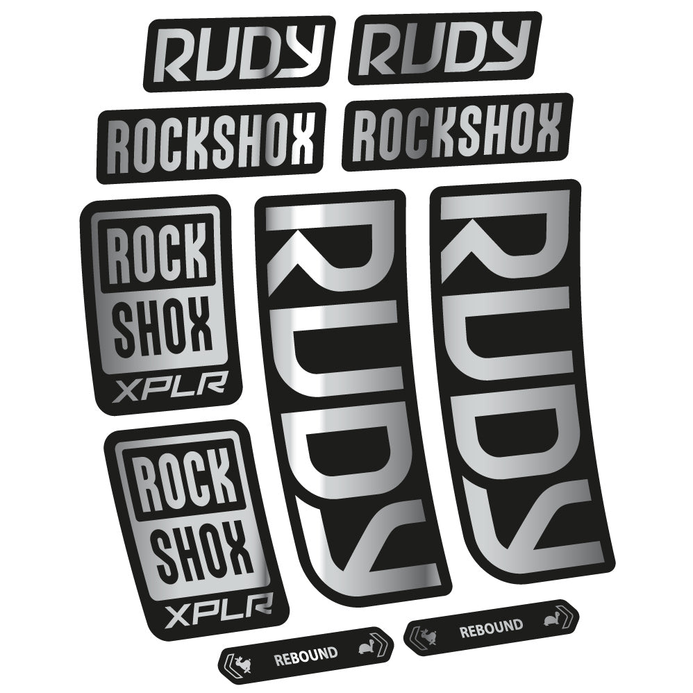 Decal RockShox Rudy 2023 Bike Fork sticker vinyl