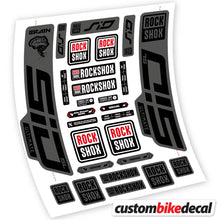 Load image into Gallery viewer, Decal SidBrain Ulitimate 2021, Bike Fork, sticker vinyl
