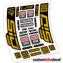 Load image into Gallery viewer, Decal SidBrain Ulitimate 2021, Bike Fork, sticker vinyl
