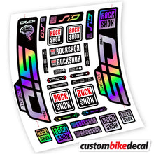 Load image into Gallery viewer, Decal SidBrain Ulitimate 2021, Bike Fork, sticker vinyl
