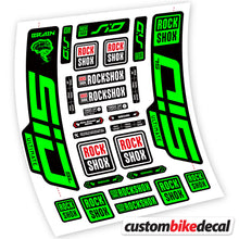 Load image into Gallery viewer, Decal SidBrain Ulitimate 2021, Bike Fork, sticker vinyl
