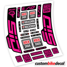 Load image into Gallery viewer, Decal SidBrain Ulitimate 2021, Bike Fork, sticker vinyl
