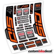 Load image into Gallery viewer, Decal SidBrain Ulitimate 2021, Bike Fork, sticker vinyl
