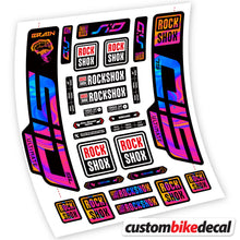 Load image into Gallery viewer, Decal SidBrain Ulitimate 2021, Bike Fork, sticker vinyl
