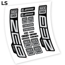 Load image into Gallery viewer, Decal Rock Shox Zeb Select 2021, Bike Fork, sticker vinyl
