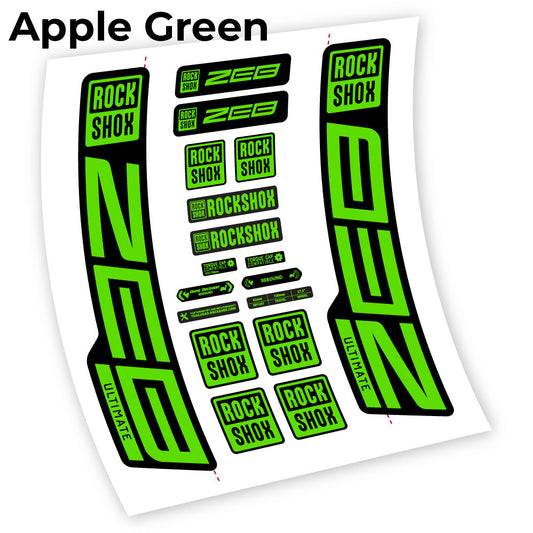 Custom Fork Decal for RockShox ZEB Ultimate (2021–2025) – 29” – Vinyl Sticker