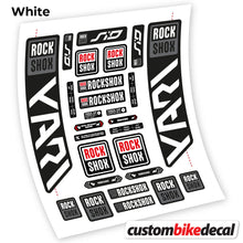 Load image into Gallery viewer, Decal, Rock Shox Yari 2021, Bike Fork Sticker Vinyl
