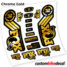 Load image into Gallery viewer, Decal, Fox 32 Performance 2016, Bike Fork Sticker Vinyl
