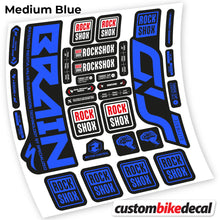 Load image into Gallery viewer, Decal,, Rock Shox Sid Brain Ultimate, Bike Fork Sticker Vinyl
