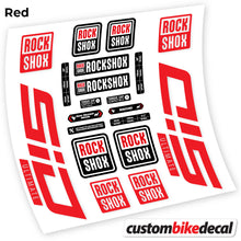 Load image into Gallery viewer, Decal, Rock Shox Sid Ultimate 2021, Bike Fork Sticker Vinyl
