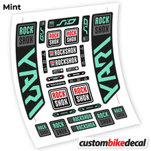 Load image into Gallery viewer, Decal, Rock Shox Yari 2021, Bike Fork Sticker Vinyl
