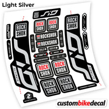 Load image into Gallery viewer, Decal, Rock Shox Sid Ultimate 2020, Bike Fork Sticker Vinyl
