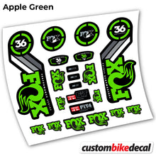 Load image into Gallery viewer, Decal. Fox 36 Performance 2016, Bike Fork Sticker Vinyl
