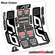 Load image into Gallery viewer, Decal, Rock Shox Sid Ultimate 2020, Bike Fork Sticker Vinyl
