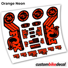 Load image into Gallery viewer, Decal, Fox 36 Heritage 2016, Bike Fork Sticker Vinyl
