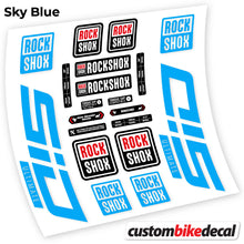 Load image into Gallery viewer, Decal, Rock Shox Sid Ultimate 2021, Bike Fork Sticker Vinyl
