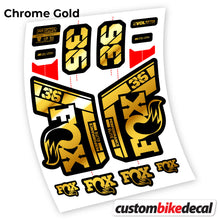 Load image into Gallery viewer, Decal, Fox 36 Performance Elite 2021, Bike Fork Sticker Vinyl
