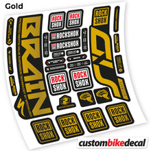 Load image into Gallery viewer, Decal,, Rock Shox Sid Brain Ultimate, Bike Fork Sticker Vinyl
