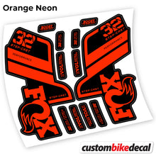 Load image into Gallery viewer, Decal, Fox 32 SC Performance Step Cast 2021, Bike Fork Sticker vinyl
