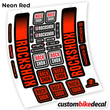 Load image into Gallery viewer, Decal, Rock Shox Recon 2021, Bike Fork Sticker Vinyl
