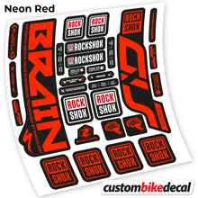 Load image into Gallery viewer, Decal,, Rock Shox Sid Brain Ultimate, Bike Fork Sticker Vinyl
