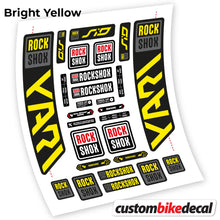 Load image into Gallery viewer, Decal, Rock Shox Yari 2021, Bike Fork Sticker Vinyl
