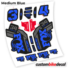 Load image into Gallery viewer, Decal, Fox 34 SC Factory 2021, Bike Fork Sticker Vinyl
