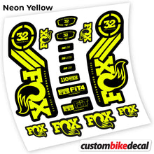 Load image into Gallery viewer, Decal, Fox 32 Performance 2016, Bike Fork Sticker Vinyl
