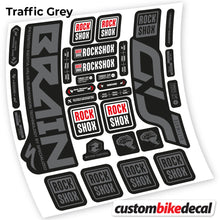 Load image into Gallery viewer, Decal,, Rock Shox Sid Brain Ultimate, Bike Fork Sticker Vinyl
