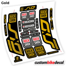 Load image into Gallery viewer, Decal, Rock Shox Sid Ultimate 2020, Bike Fork Sticker Vinyl
