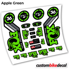 Load image into Gallery viewer, Decal, Fox 36 Heritage 2016, Bike Fork Sticker Vinyl
