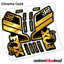 Load image into Gallery viewer, Decal, Fox 32 SC Performance Step Cast 2021, Bike Fork Sticker vinyl
