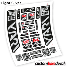 Load image into Gallery viewer, Decal, Rock Shox Yari 2021, Bike Fork Sticker Vinyl
