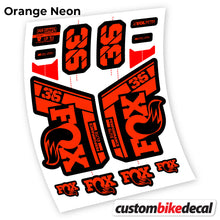 Load image into Gallery viewer, Decal, Fox 36 Performance Elite 2021, Bike Fork Sticker Vinyl
