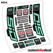 Load image into Gallery viewer, Decal, Rock Shox Sid Select SL 2021, Bike Fork Sticker Vinyl
