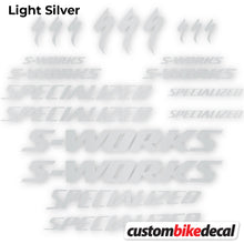 Load image into Gallery viewer, Decal, Specialized S-Works, Frame, Bike sticker vinyl
