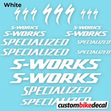 Load image into Gallery viewer, Decal, Specialized S-Works, Frame, Bike sticker vinyl
