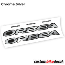 Load image into Gallery viewer, Decal, Orbea Oiz 2020, Bike Frame Sticker Vinyl
