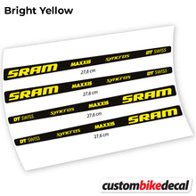 Load image into Gallery viewer, Decal, Sram DT Swiss Maxxis Syncross Sticker Vinyl
