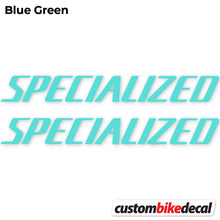 Load image into Gallery viewer, Decal, Specialized, Bike Frame Sticker Vinyl
